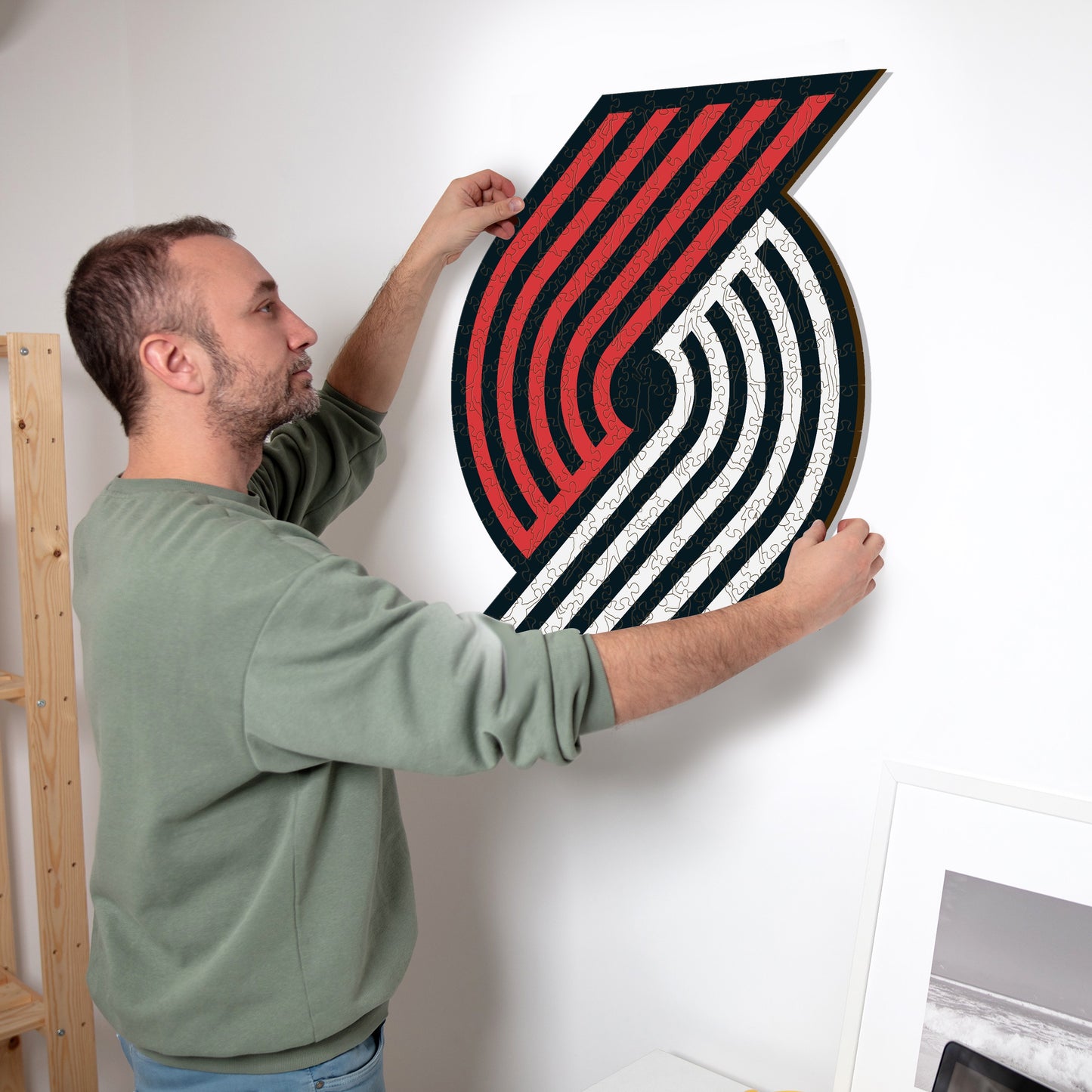 Portland Trail Blazers™ - Wooden Puzzle