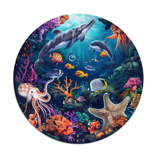 Sea Animals - Wooden Puzzle