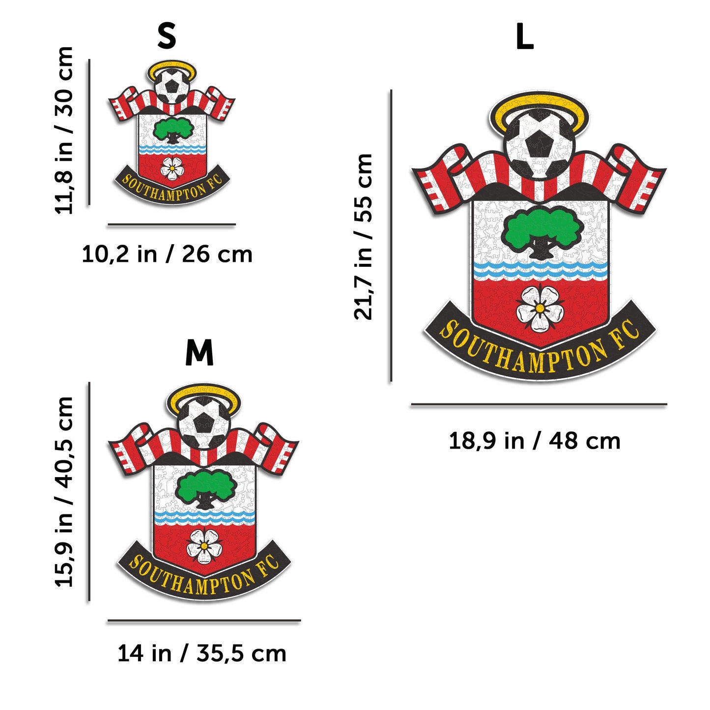 Southampton FC® Logo - Wooden Puzzle