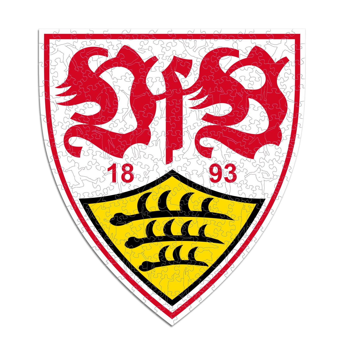 VfB Stuttgart® Logo - Wooden Puzzle