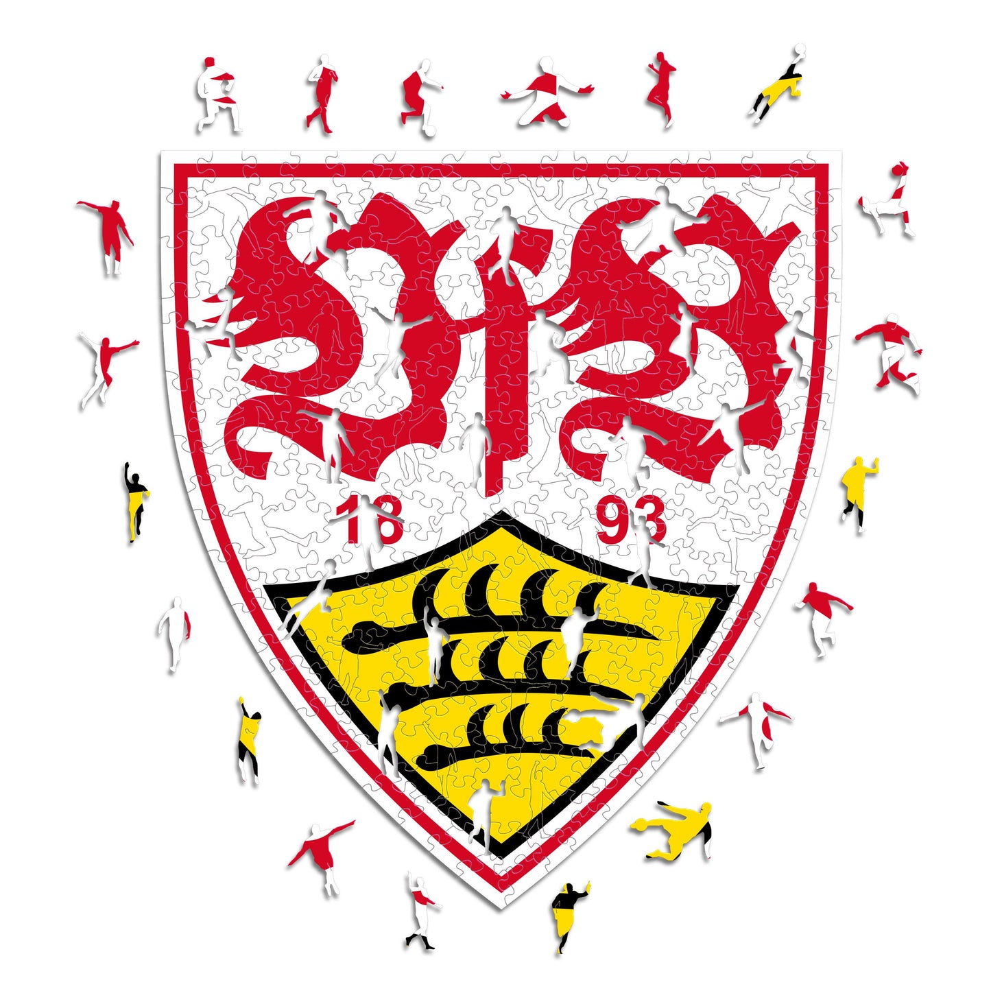 VfB Stuttgart® Logo - Wooden Puzzle