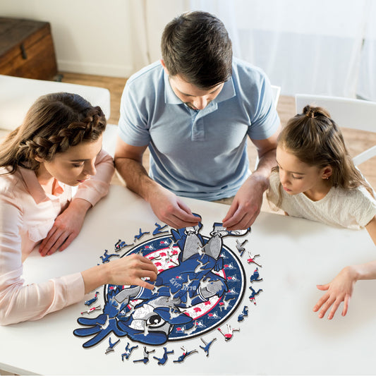 Toronto Blue Jays™ Mascot - Wooden Puzzle