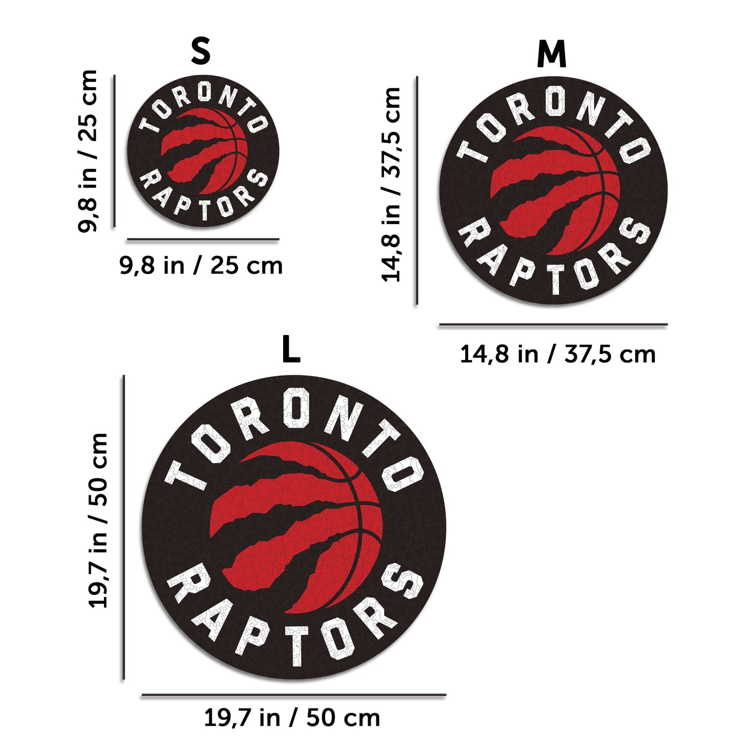 Toronto Raptors™ - Wooden Puzzle