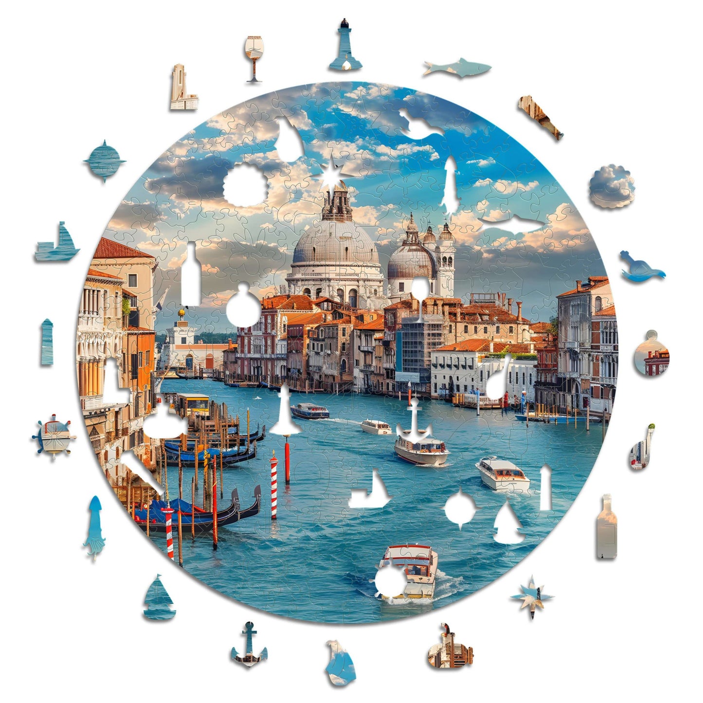 Beautiful Venice - Wooden Puzzle