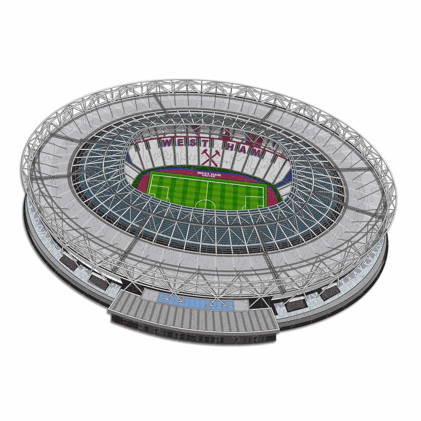 West Ham United FC® Stadium - Wooden Puzzle