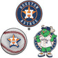 3 PACK Houston Astros™ Baseball + Primary Logo + Mascot