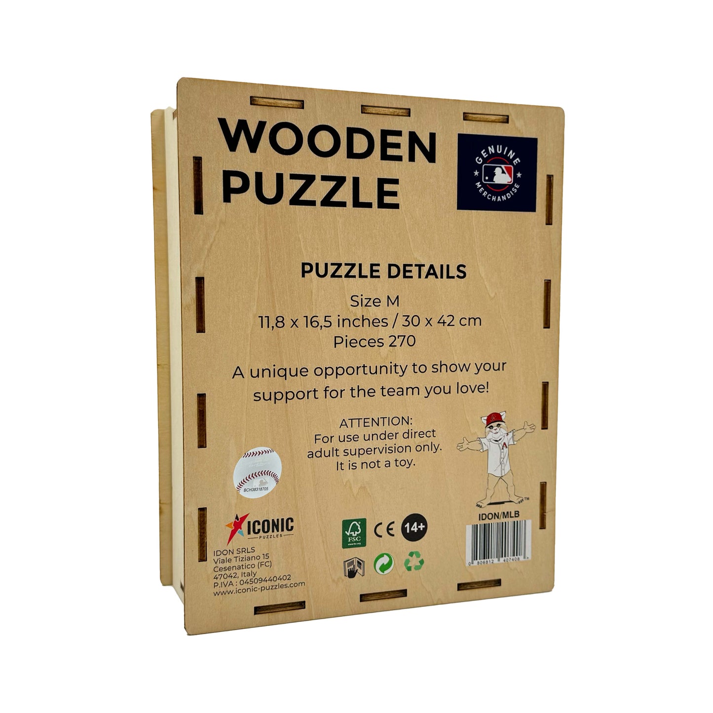 Arizona Diamondbacks™ Mascot - Wooden Puzzle