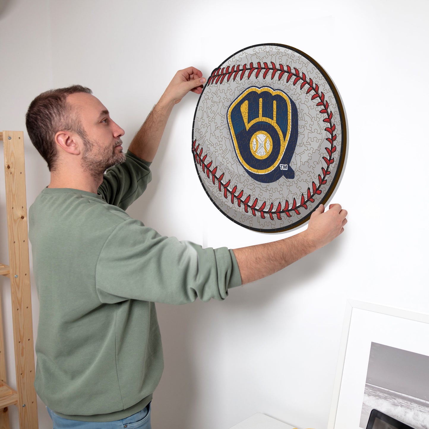 Milwaukee Brewers™ - Wooden Puzzle