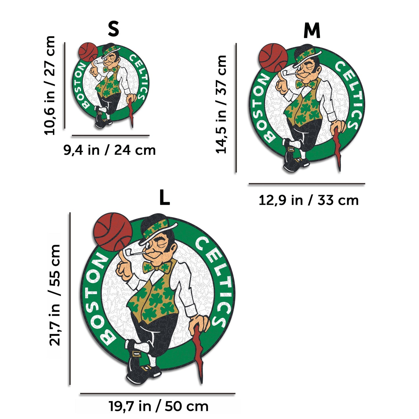 Boston Celtics™ - Wooden Puzzle