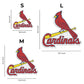 3 PACK St. Louis Cardinals™ Baseball + Primary Logo + Mascot