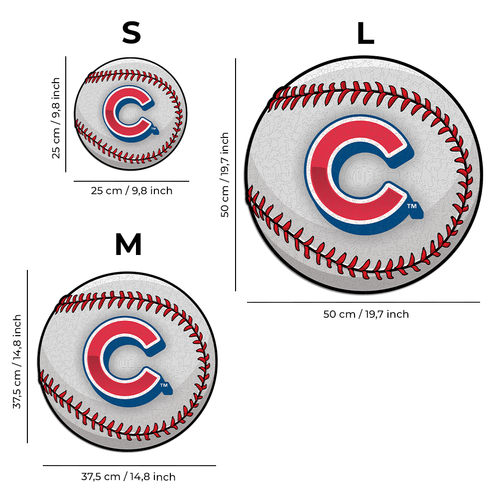 2 PACK Chicago Cubs™ Baseball + Mascot