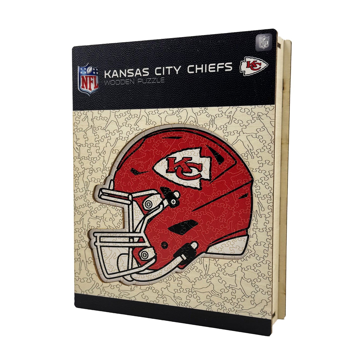 Kansas City Chiefs™ Helmet - Wooden Puzzle