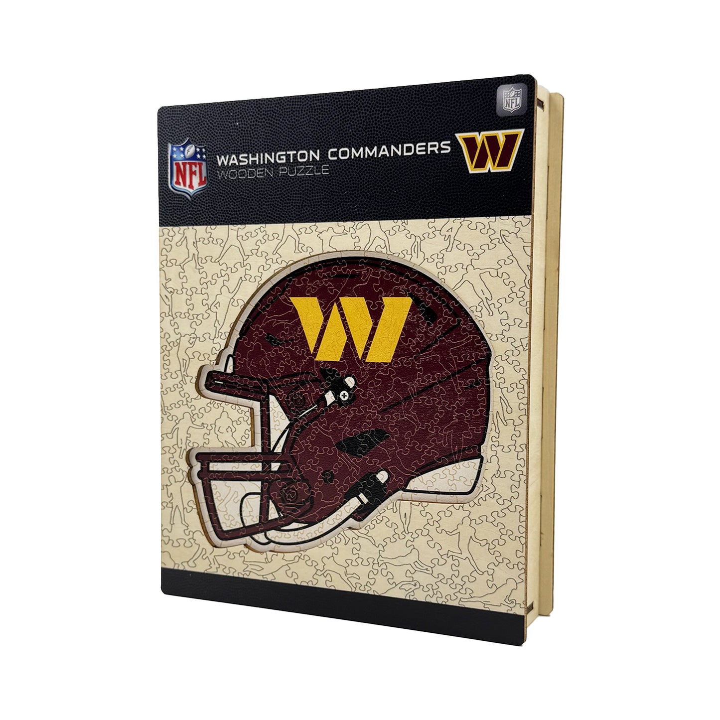 Washington Commanders™ Helmet - Wooden Puzzle