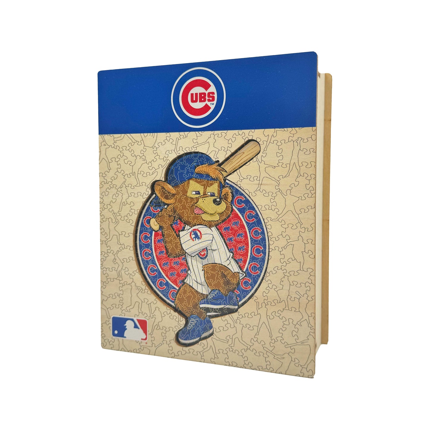 Chicago Cubs™ Mascot - Wooden Puzzle