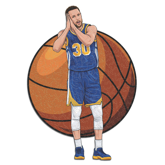 Stephen Curry - Wooden Puzzle