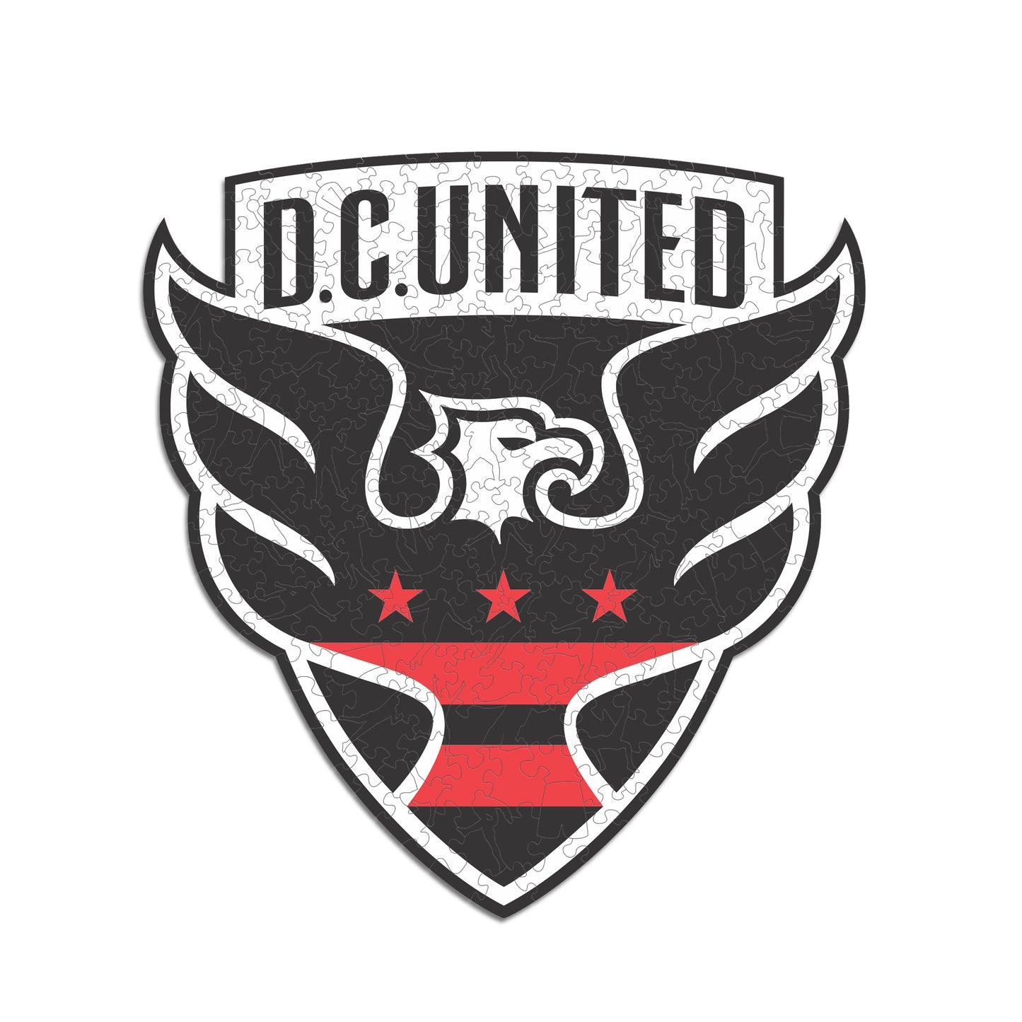 DC United® Logo - Wooden Puzzle