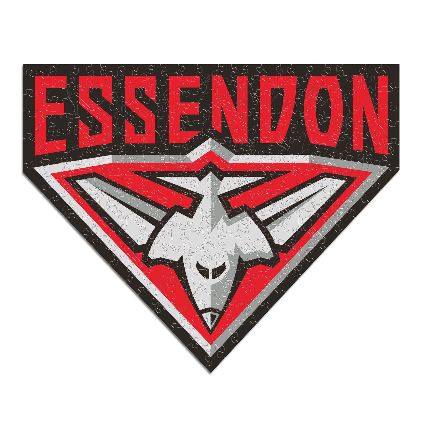 Essendon FC Logo - Wooden Puzzle