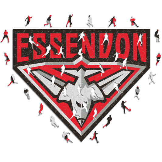 Essendon FC Logo - Wooden Puzzle