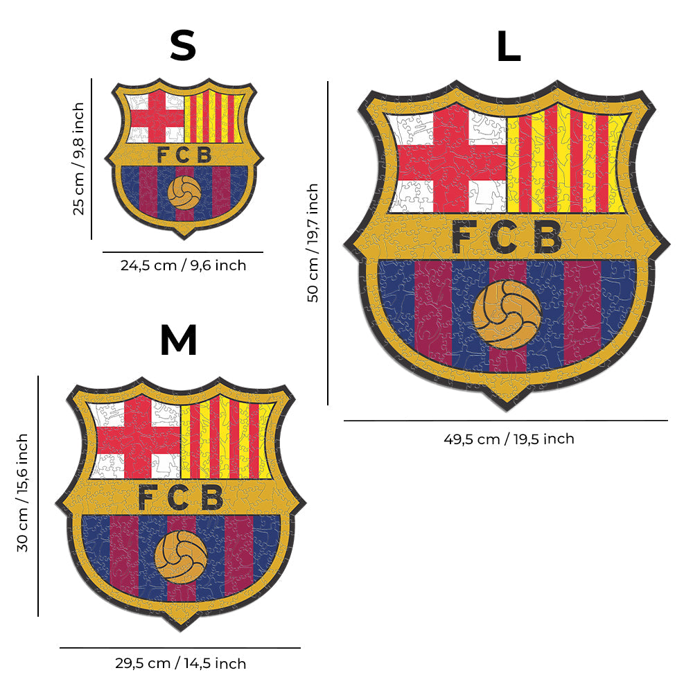 2 PACK FC Barcelona® Logo + Pedri