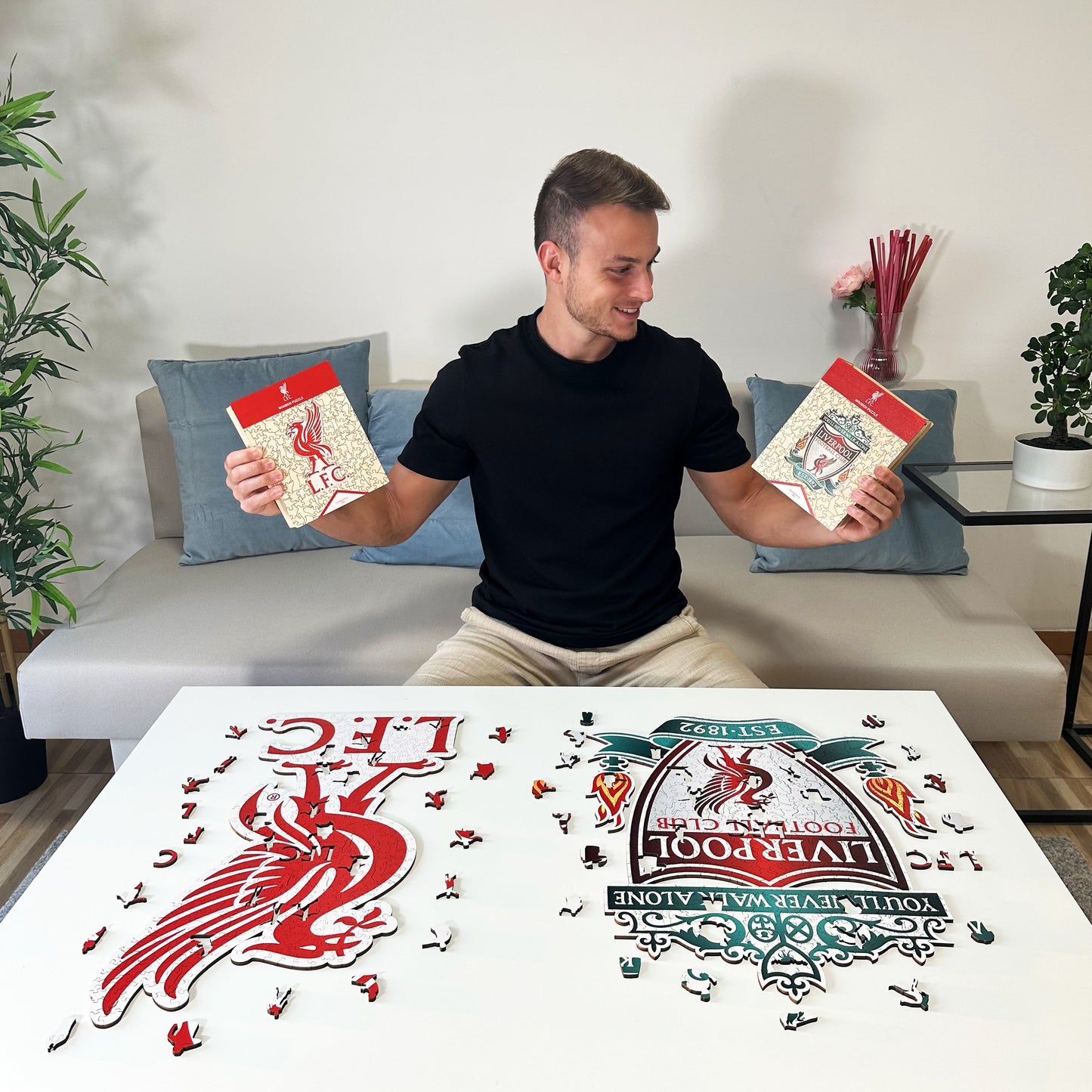 2 PACK Liverpool FC® Liver Bird Logo + Salah