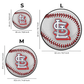 3 PACK St. Louis Cardinals™ Baseball + Primary Logo + Mascot