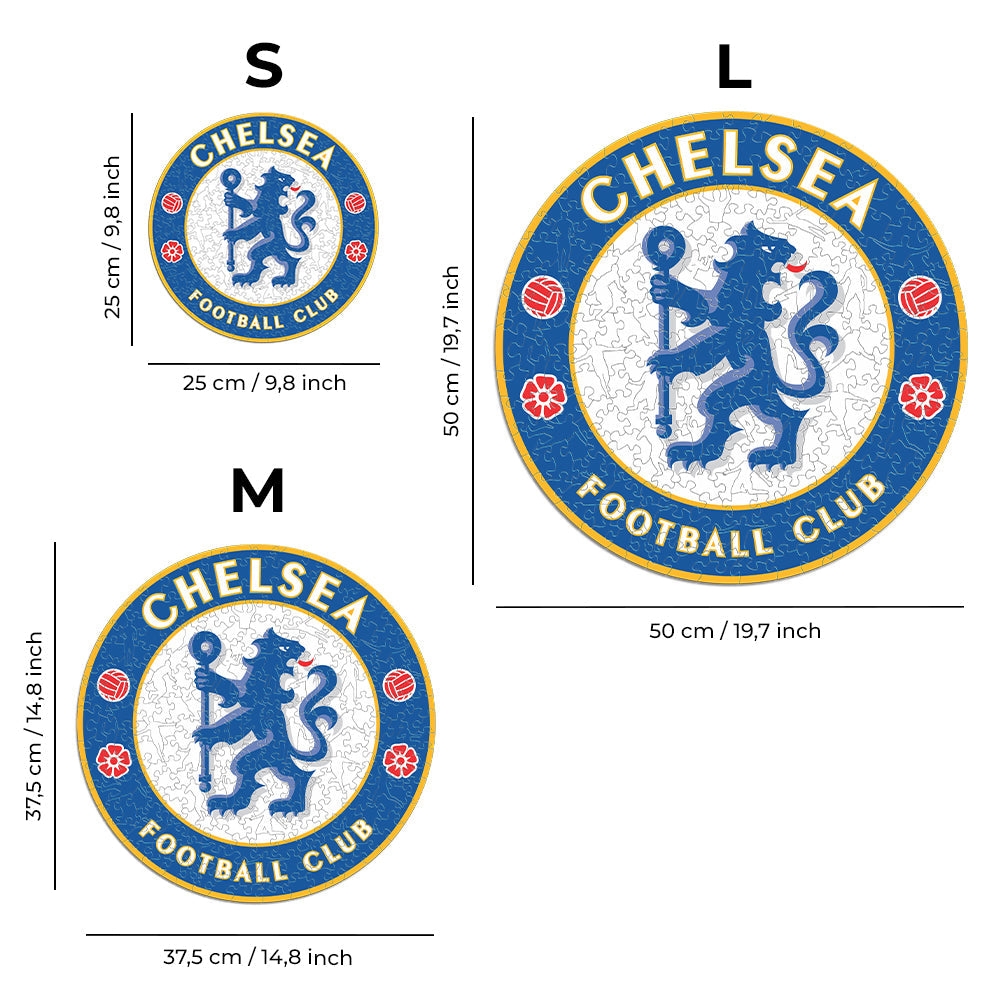 2 PACK Chelsea FC® Logo + Stamford Bridge