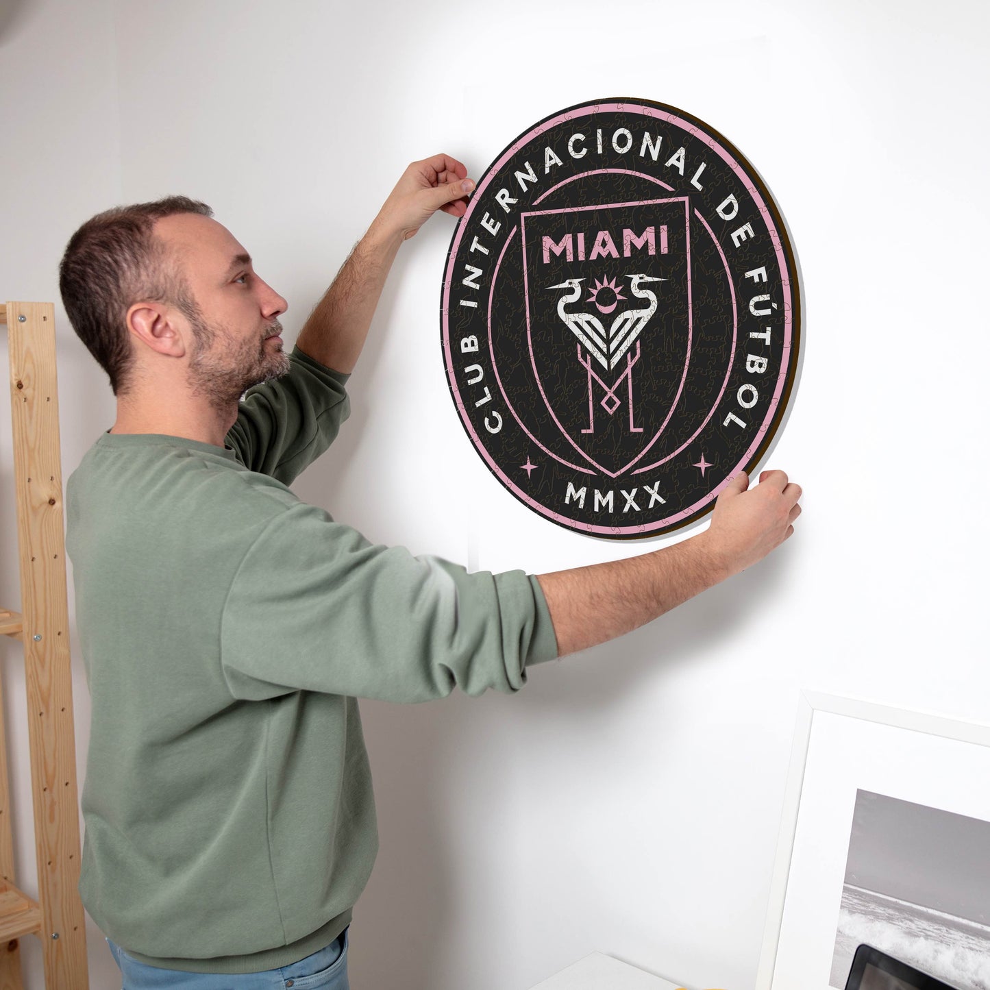 Inter Miami CF® Logo - Wooden Puzzle