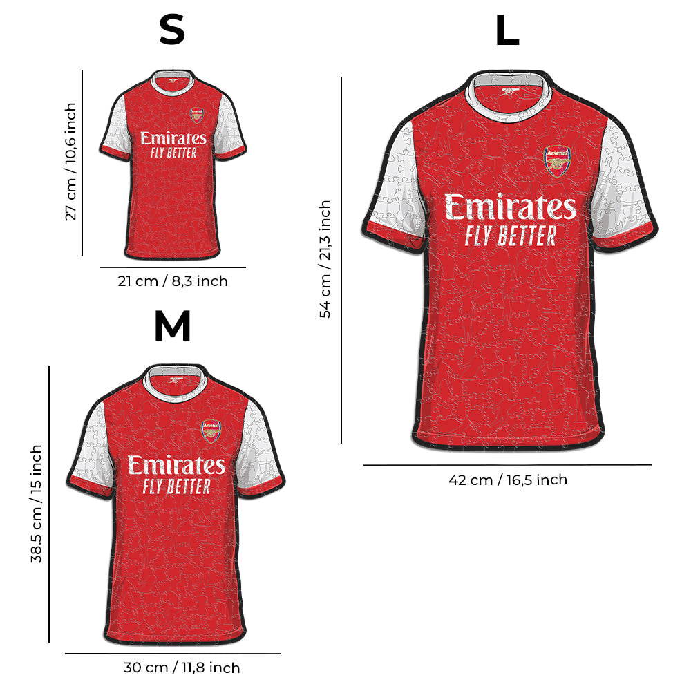 Arsenal FC® Jersey - Wooden Puzzle