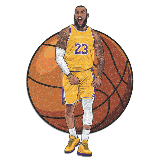 LeBron James - Wooden Puzzle