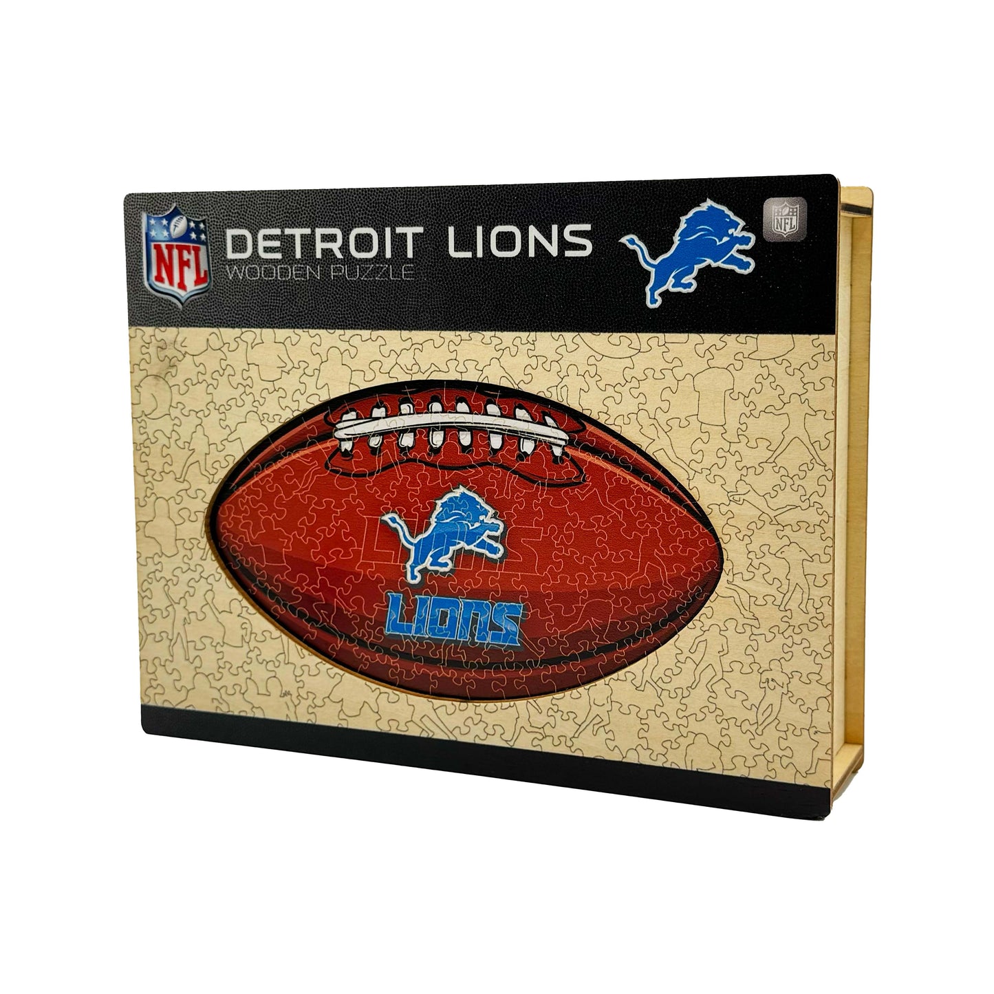 Detroit Lions - Wooden Puzzle