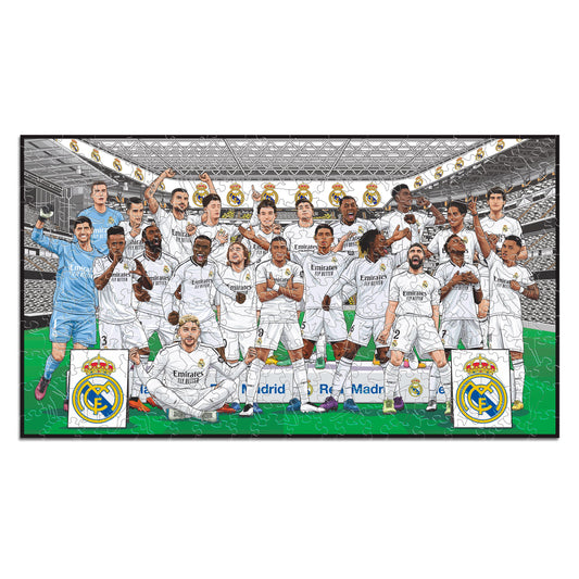 Real Madrid CF® 2024/25 Team - Wooden Puzzle