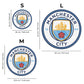 2 PACK Manchester City FC® Logo + Etihad Stadium