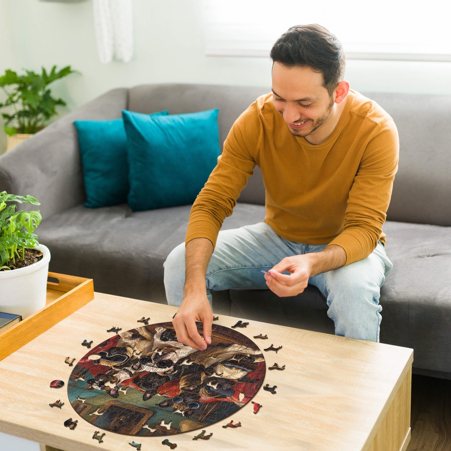 Gamer Dogs - Wooden Puzzle