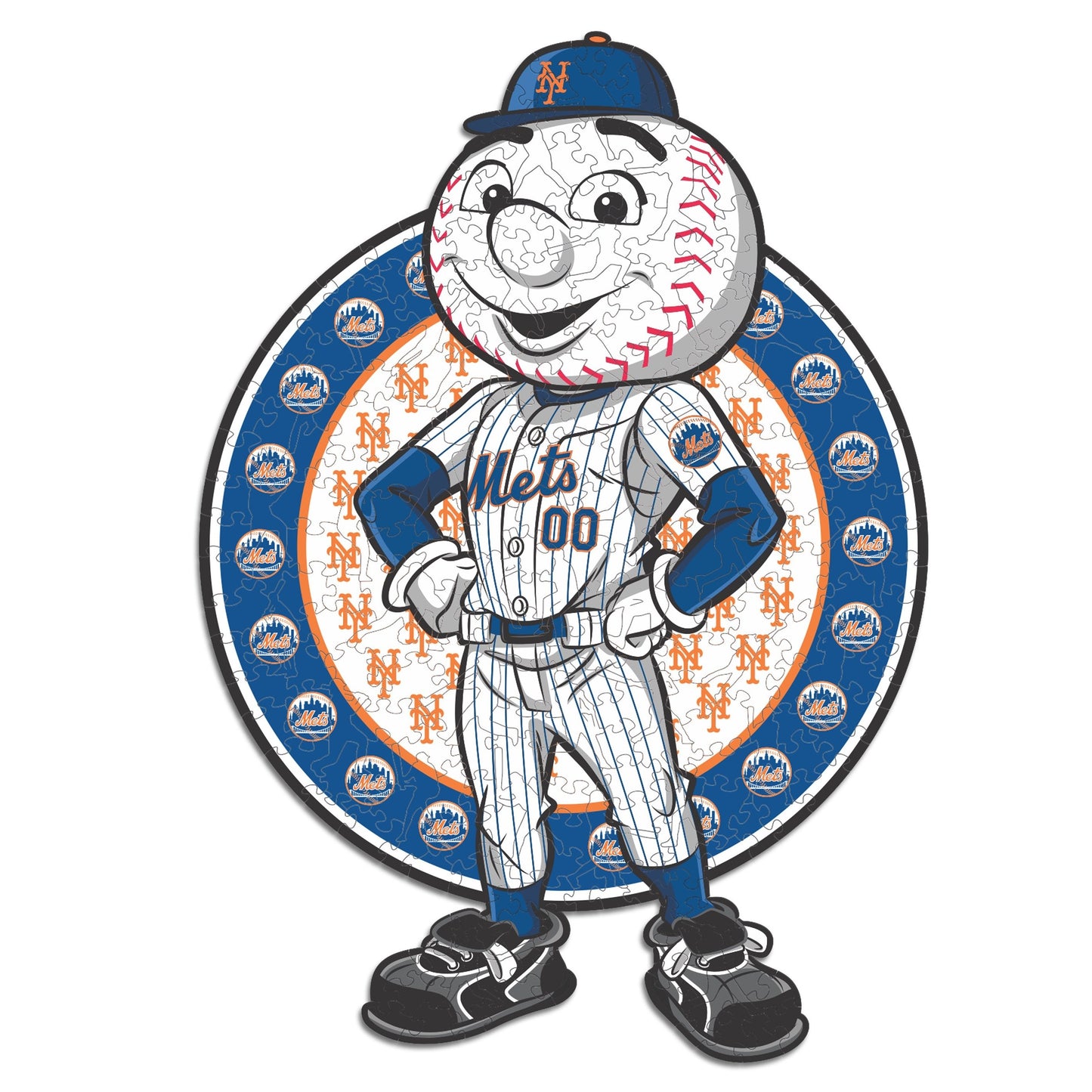 New York Mets™ Mascot - Wooden Puzzle