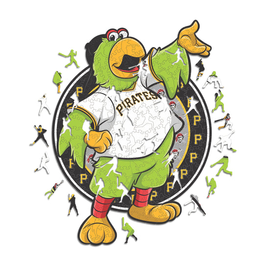 Pittsburgh Pirates™ Mascot - Wooden Puzzle