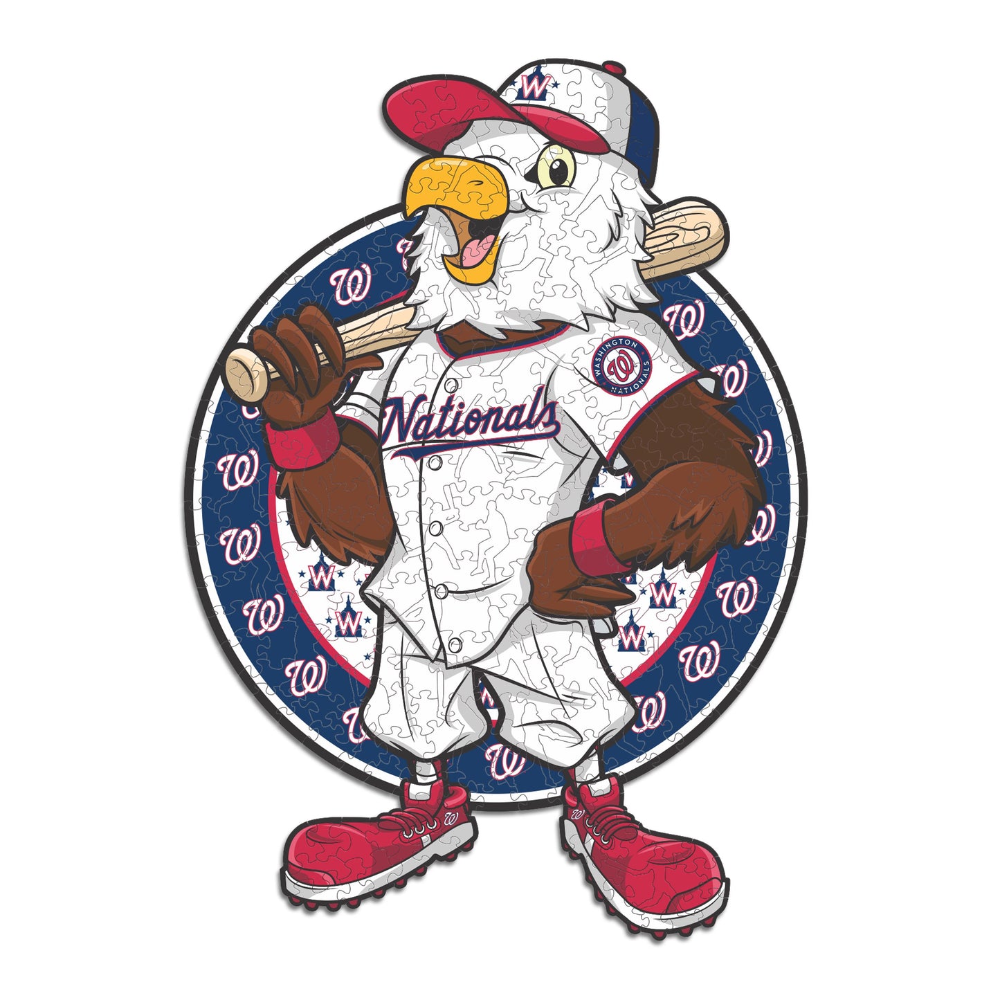 Washington Nationals™ Mascot - Wooden Puzzle