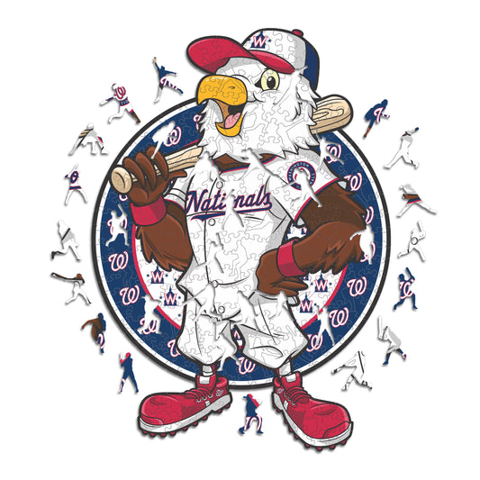 Washington Nationals™ Mascot - Wooden Puzzle