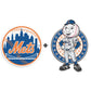 2 PACK New York Mets™ Primary Logo + Mascot