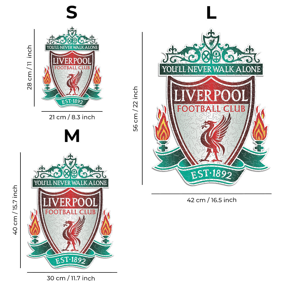 2 PACK Liverpool FC® Logo + Anfield Stadium