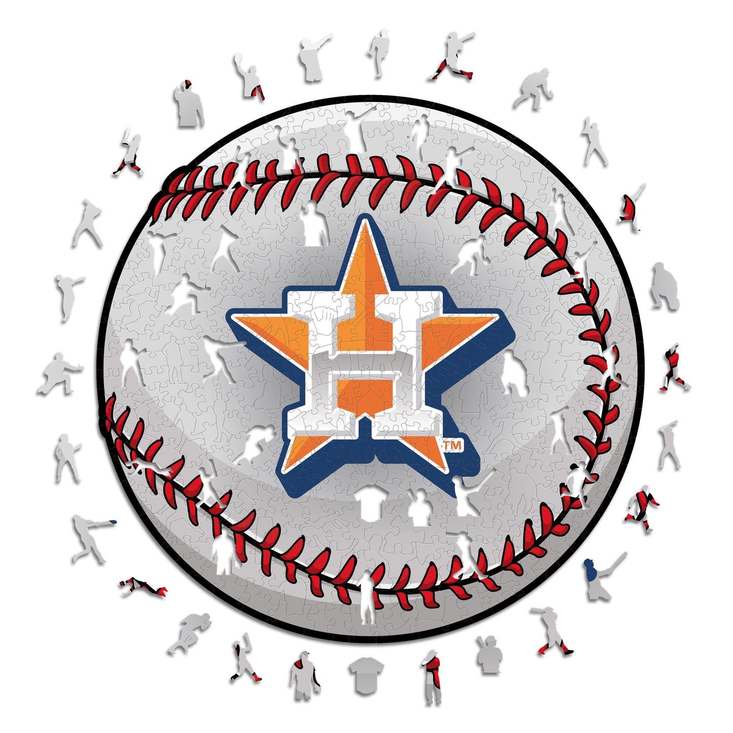 3 PACK Houston Astros™ Baseball + Primary Logo + Mascot