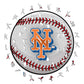 3 PACK New York Mets™  Baseball + Primary Logo + Mascot