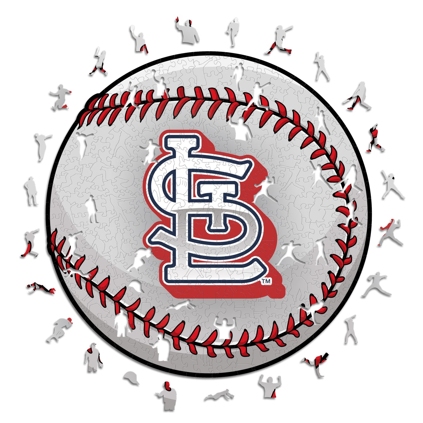 3 PACK St. Louis Cardinals™ Ball + Primary Logo + Mascot