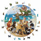 Kittens at The Seaside - Wooden Puzzle