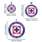 Cruz Azul FC® Logo - Wooden Puzzle