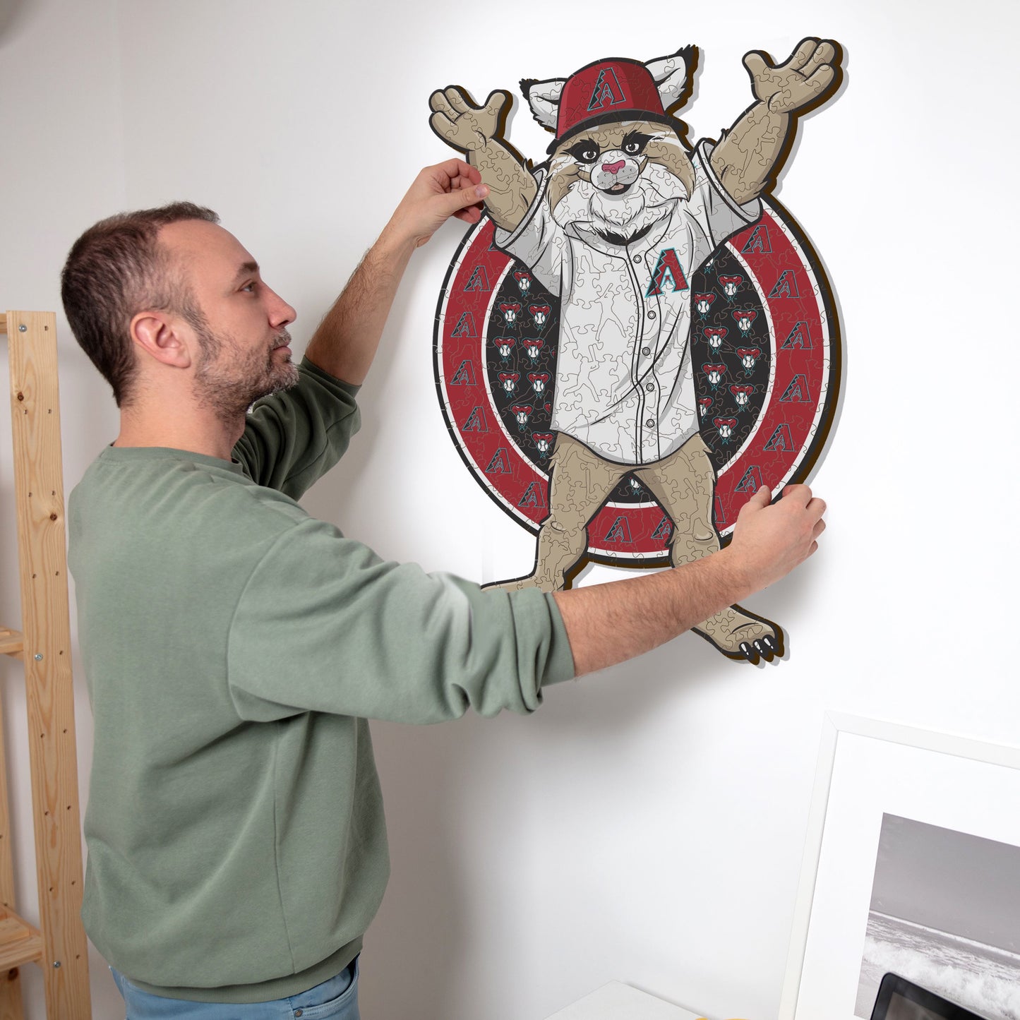 Arizona Diamondbacks™ Mascot - Wooden Puzzle