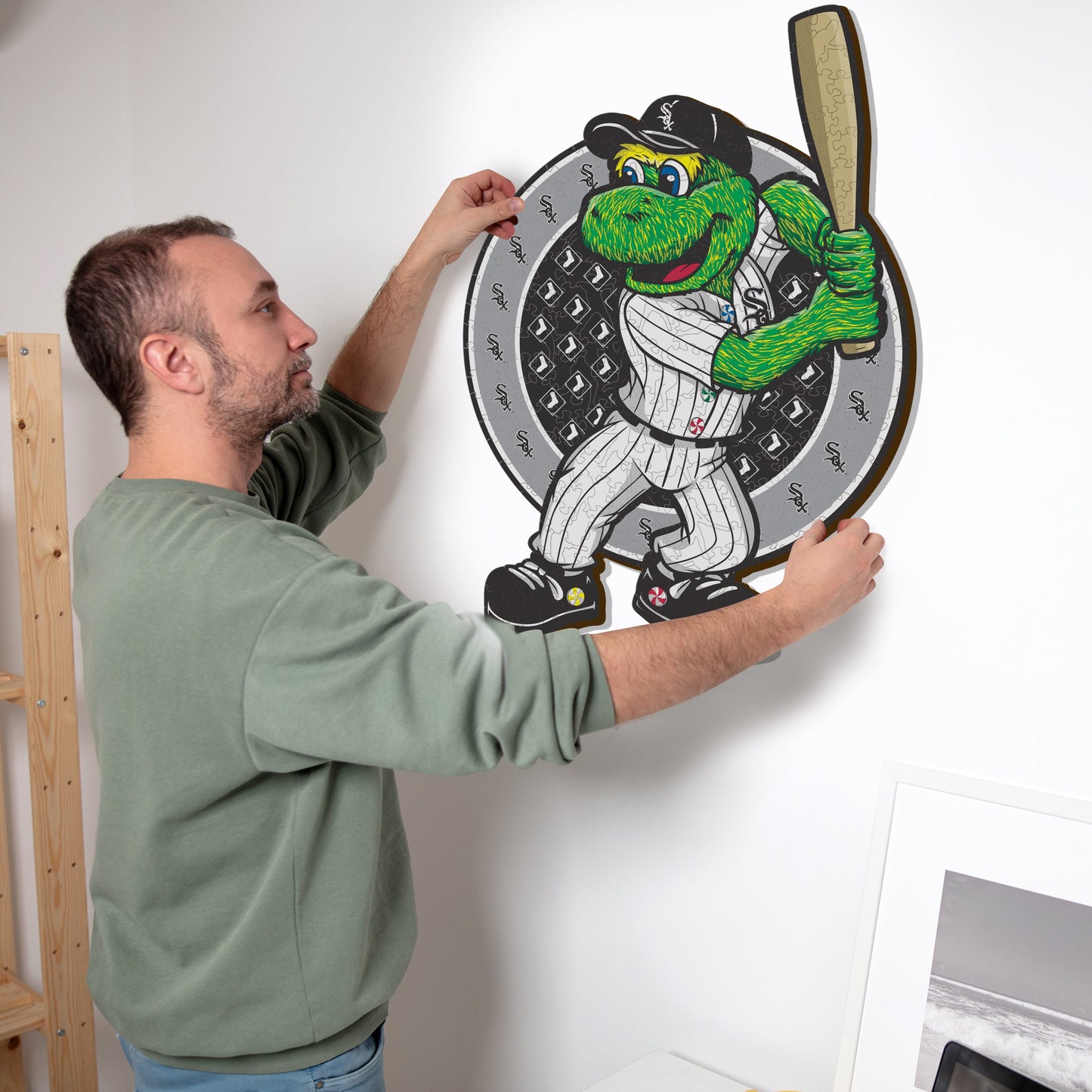 Chicago White Sox™ Mascot - Wooden Puzzle