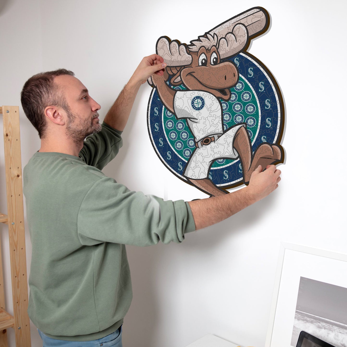 Seattle Mariners™ Mascot - Wooden Puzzle