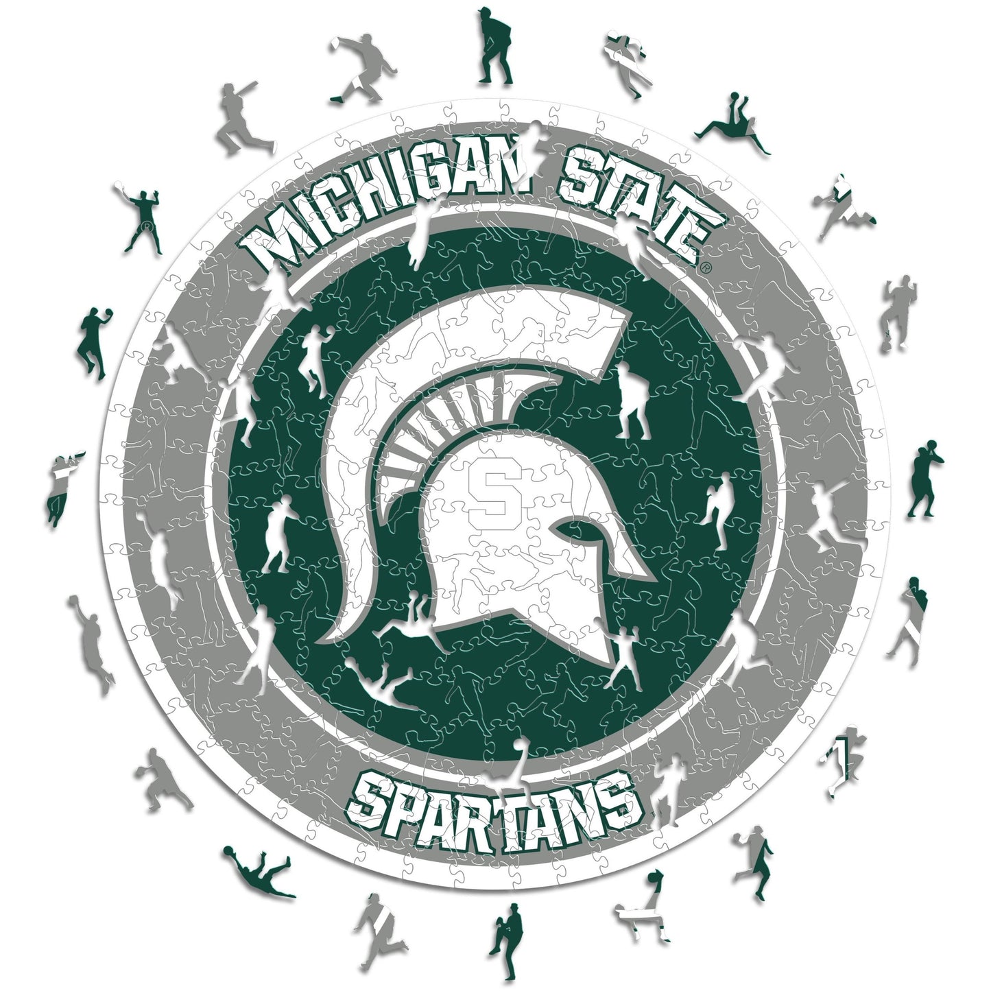 Michigan State University - Wooden Puzzle