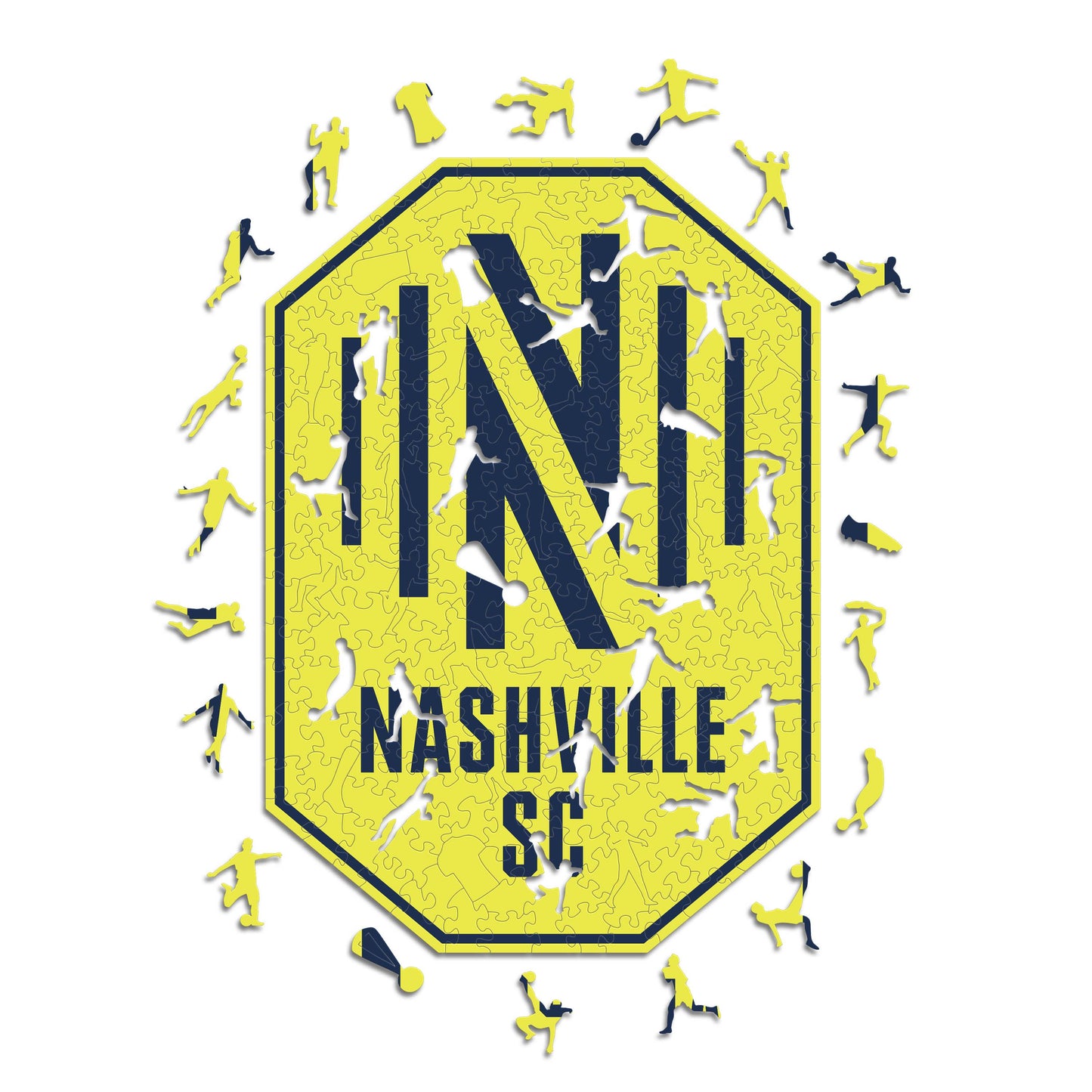 Nashville SC® Logo - Wooden Puzzle