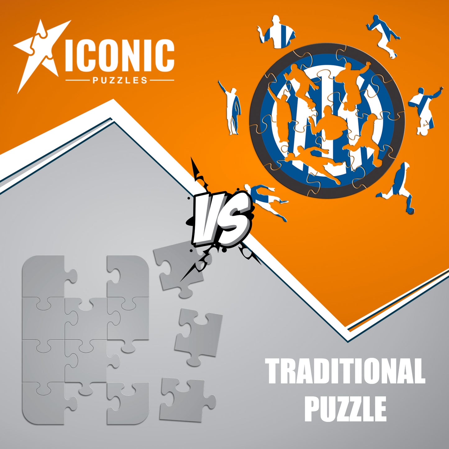 FC Inter® Logo - Wooden Puzzle